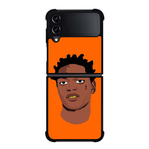 KODAK BLACK RAPPER CARTOON Samsung Galaxy Z Flip 4 Case Cover