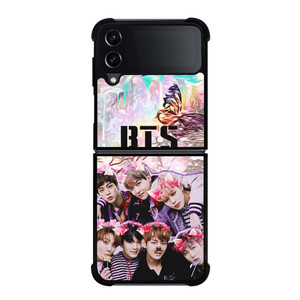 KPOP BTS COLLAGE Samsung Galaxy Z Flip 4 Case Cover KPOP BTS COLLAGE Samsung Galaxy Z Flip 4 Case Cover