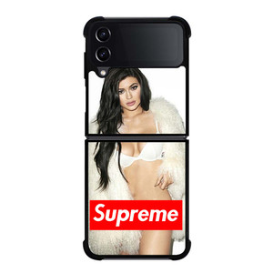KYLIE JENNER SUPREME 2 Samsung Galaxy Z Flip 4 Case Cover KYLIE JENNER SUPREME 2 Samsung Galaxy Z Flip 4 Case Cover