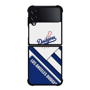 LA DODGERS WHITE BLUE STRIPS Samsung Galaxy Z Flip 4 Case Cover LA DODGERS WHITE BLUE STRIPS Samsung Galaxy Z Flip 4 Case Cover