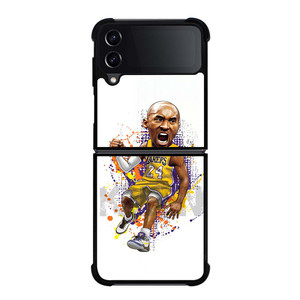 LA LAKERS KOBE BRYANT CARTOON Samsung Galaxy Z Flip 4 Case Cover