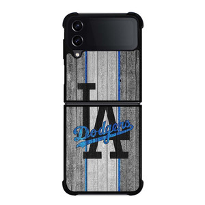 LA LOS ANGELES DODGERS WOODEN LOGO Samsung Galaxy Z Flip 4 Case Cover LA LOS ANGELES DODGERS WOODEN LOGO Samsung Galaxy Z Flip 4 Case Cover
