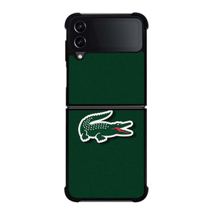 LACOSTE CROCODILE GREEN Samsung Galaxy Z Flip 4 Case Cover LACOSTE CROCODILE GREEN Samsung Galaxy Z Flip 4 Case Cover