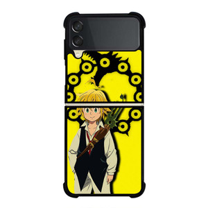 7 DEADLY SINS MELIODAS ANIME Samsung Galaxy Z Flip 3 Case Cover