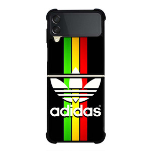 ADIDAS REGGAE STRIPE Samsung Galaxy Z Flip 3 Case Cover ADIDAS REGGAE STRIPE Samsung Galaxy Z Flip 3 Case Cover