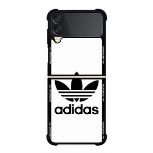 ADIDAS TREFOIL ROUND WHITE Samsung Galaxy Z Flip 3 Case Cover ADIDAS TREFOIL ROUND WHITE Samsung Galaxy Z Flip 3 Case Cover