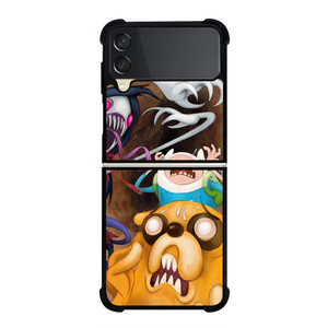 ADVENTURE TIME FINN AND JAKE CARTOON Samsung Galaxy Z Flip 3 Case Cover ADVENTURE TIME FINN AND JAKE CARTOON Samsung Galaxy Z Flip 3 Case Cover