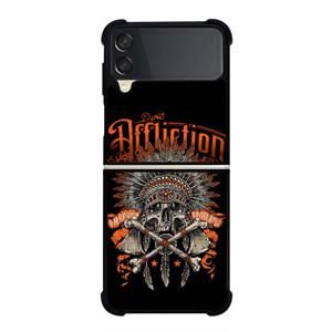 AFFLICTION SKULL Samsung Galaxy Z Flip 3 Case Cover