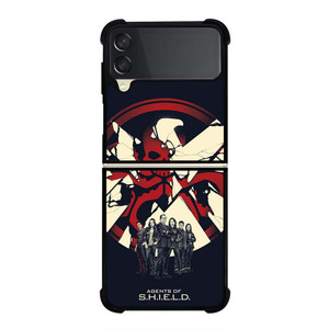 AGENTS OF SHIELD MARVEL Samsung Galaxy Z Flip 3 Case Cover