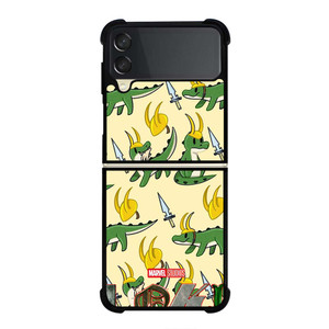 ALLIGATOR LOKI FUNNY CROC Samsung Galaxy Z Flip 3 Case Cover