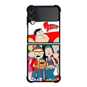 AMERICAN DAD USA FLAG Samsung Galaxy Z Flip 3 Case Cover AMERICAN DAD USA FLAG Samsung Galaxy Z Flip 3 Case Cover