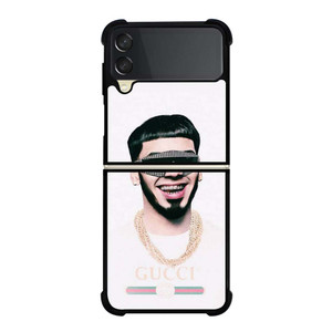 ANUEL AA RAPPER GUCCI Samsung Galaxy Z Flip 3 Case Cover ANUEL AA RAPPER GUCCI Samsung Galaxy Z Flip 3 Case Cover