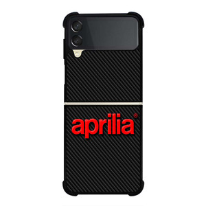 APRILIA MOTOR CARBON LOGO Samsung Galaxy Z Flip 3 Case Cover APRILIA MOTOR CARBON LOGO Samsung Galaxy Z Flip 3 Case Cover