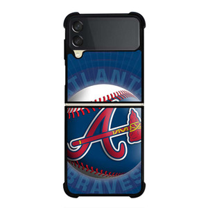 ATLANTA BRAVES MLB BALL Samsung Galaxy Z Flip 3 Case Cover