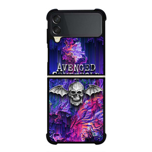 AVENGED SEVENFOLD ART LOGO Samsung Galaxy Z Flip 3 Case Cover AVENGED SEVENFOLD ART LOGO Samsung Galaxy Z Flip 3 Case Cover