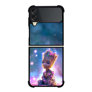 BABY GROOT FLOWER Samsung Galaxy Z Flip 3 Case Cover BABY GROOT FLOWER Samsung Galaxy Z Flip 3 Case Cover