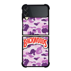 BACKWOODS PURPLE CAMO Samsung Galaxy Z Flip 3 Case Cover