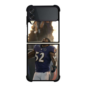 BALTIMORE RAVENS RAY LEWIS NFL Samsung Galaxy Z Flip 3 Case Cover