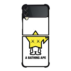BATHING APE BAPESTA KAWS Samsung Galaxy Z Flip 3 Case Cover