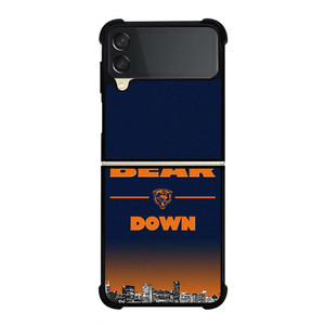 BEAR DOWN CHICAGO BEARS 3 Samsung Galaxy Z Flip 3 Case Cover BEAR DOWN CHICAGO BEARS 3 Samsung Galaxy Z Flip 3 Case Cover