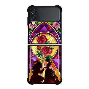 BEAUTY AND THE BEAST ROSE FLAWER Samsung Galaxy Z Flip 3 Case Cover