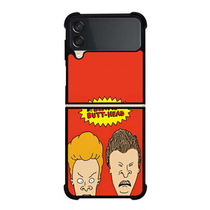 BEAVIS AND BUTHEAD CARTOON MTV Samsung Galaxy Z Flip 3 Case Cover BEAVIS AND BUTHEAD CARTOON MTV Samsung Galaxy Z Flip 3 Case Cover
