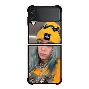 BILLIE EILISH FACE SINGER Samsung Galaxy Z Flip 3 Case Cover