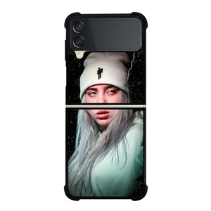 BILLIE EILISH FACE Samsung Galaxy Z Flip 3 Case Cover