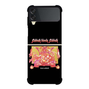 BLACK SABBATH BLOODY ALBUM COVER Samsung Galaxy Z Flip 3 Case Cover BLACK SABBATH BLOODY ALBUM COVER Samsung Galaxy Z Flip 3 Case Cover