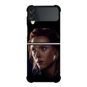 BLACK WIDOW FACE AVENGERS THE FALLEN Samsung Galaxy Z Flip 3 Case Cover