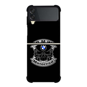 BMW MOTORRAD SKULL ART Samsung Galaxy Z Flip 3 Case Cover BMW MOTORRAD SKULL ART Samsung Galaxy Z Flip 3 Case Cover