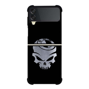 BMW MOTORRAD SKULL METAL Samsung Galaxy Z Flip 3 Case Cover BMW MOTORRAD SKULL METAL Samsung Galaxy Z Flip 3 Case Cover