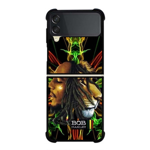 BOB MARLEY RASTA REGGAE  Samsung Galaxy Z Flip 3 Case Cover