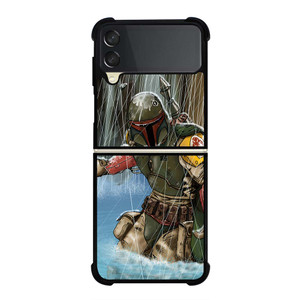 BOBA FETT STAR WARS CARTOON Samsung Galaxy Z Flip 3 Case Cover
