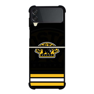 BOSTON BRUINS LOGO STRIPED Samsung Galaxy Z Flip 3 Case Cover BOSTON BRUINS LOGO STRIPED Samsung Galaxy Z Flip 3 Case Cover
