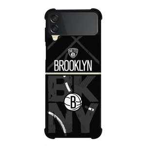 BROOKLYN NETS BASEBALL LOGO NBA Samsung Galaxy Z Flip 3 Case Cover