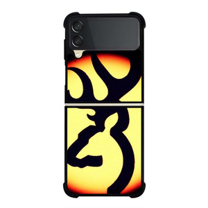 BROWNING SILHOUETTE LOGO Samsung Galaxy Z Flip 3 Case Cover