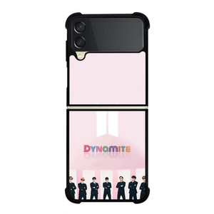 BTS DYNAMITE PINK Samsung Galaxy Z Flip 3 Case Cover