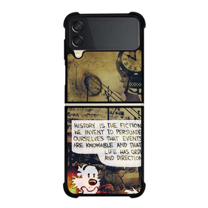 CALVIN AND HOBBES CLASSIC QUOTES Samsung Galaxy Z Flip 3 Case Cover