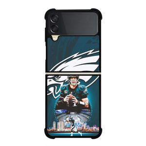 CARSON WENTZ PHILADELPHIA EAGLES NFL Samsung Galaxy Z Flip 3 Case Cover CARSON WENTZ PHILADELPHIA EAGLES NFL Samsung Galaxy Z Flip 3 Case Cover
