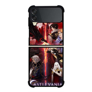 CASTLEVANIA ALL CAST Samsung Galaxy Z Flip 3 Case Cover CASTLEVANIA ALL CAST Samsung Galaxy Z Flip 3 Case Cover