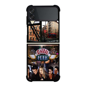 CENTRAL PERK FRIENDS CAFE Samsung Galaxy Z Flip 3 Case Cover