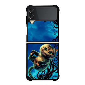 CHESHIRE CAT ALICE IN WONDERLAND Samsung Galaxy Z Flip 3 Case Cover