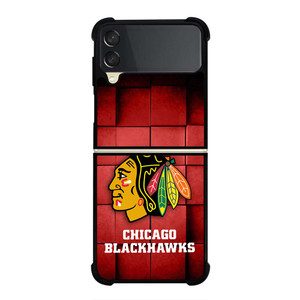 CHICAGO BLACKHAWKS NHL Samsung Galaxy Z Flip 3 Case Cover CHICAGO BLACKHAWKS NHL Samsung Galaxy Z Flip 3 Case Cover