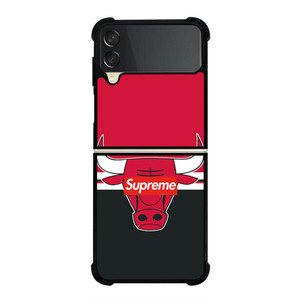 CHICAGO BULLS SUPREME LOGO Samsung Galaxy Z Flip 3 Case Cover