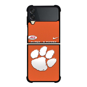 CLEMSON TIGERS JERSEY Samsung Galaxy Z Flip 3 Case Cover