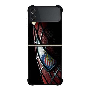 Club Deportivo Guadalajara SPYDERMAN Samsung Galaxy Z Flip 3 Case Cover Club Deportivo Guadalajara SPYDERMAN Samsung Galaxy Z Flip 3 Case Cover