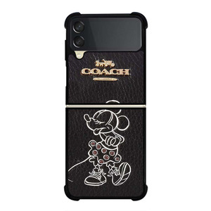 COACH DISNEY MINNIE MOUSE Samsung Galaxy Z Flip 3 Case Cover