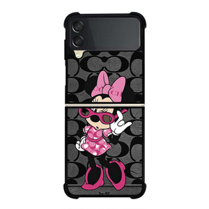 COACH MINNIE MOUSE CUTE Samsung Galaxy Z Flip 3 Case Cover