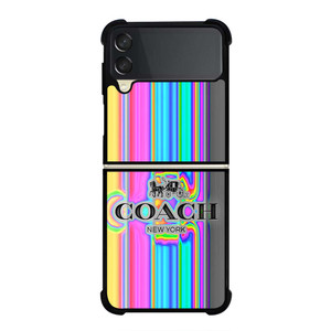 COACH NEW YORK ART Samsung Galaxy Z Flip 3 Case Cover